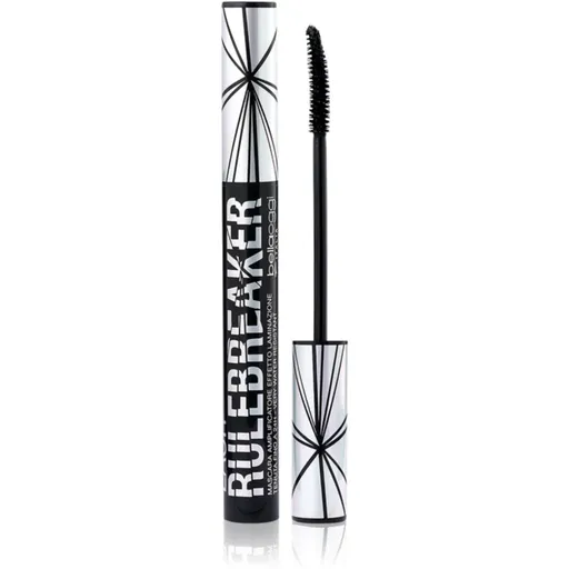 bellaoggi Rule Breaker Mascara voděodolná řasenka pro prodloužení, natočení a objem odstín Black 6 ml