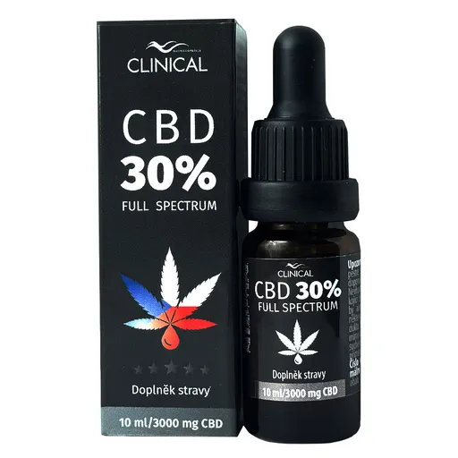 Clinical CBD 30% Full Spectrum 3000 mg 10 ml