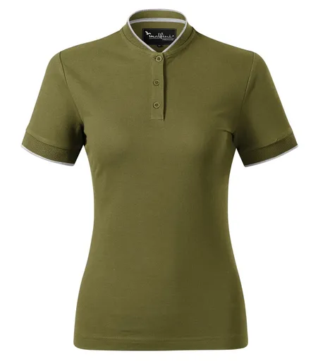 MALFINI Dámská polokošile Diamond - Avocado green | 2XL
