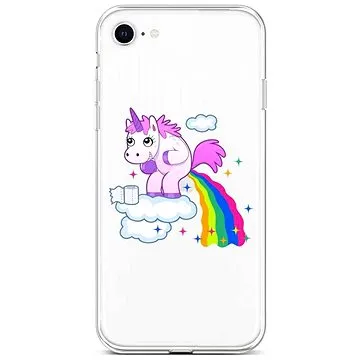 TopQ Kryt iPhone SE 2022 silikon Rainbow Disaster 74028 (Sun-74028)