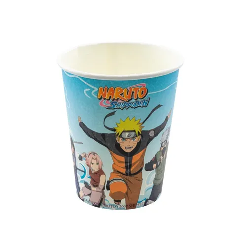 Chaks Papírové kelímky - Naruto 250 ml 8 ks