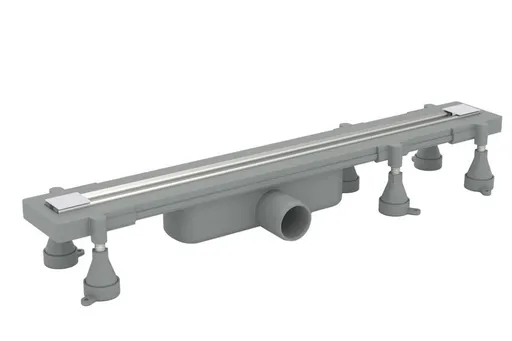 Omp Tea SUMISURA podlahový žlab s nerezovým roštem, L-450-1230, DN50 983.401.8