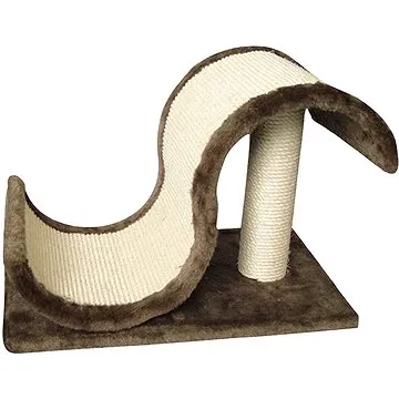 Senful Škrabadlo Vlnka hnědé 50 × 34 × 30 cm (CHPsk0043)