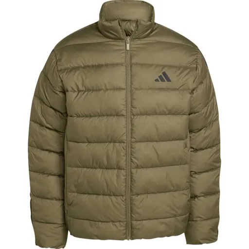 adidas ESSENTIALS 3-STRIPES SYNTHETIC DOWN JACKET Pánská bunda, khaki, velikost XXL