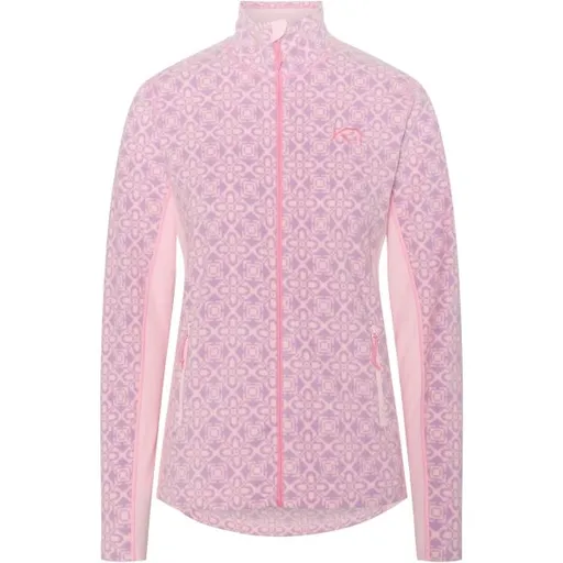 KARI TRAA THALENA Dámská fleecová mikina, růžová, velikost