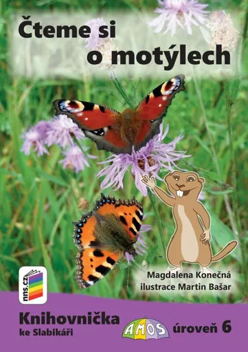 Čteme si o motýlech (Knihovnička ke Slabikáři AMOS) (K6-01) - Magdalena Konečná