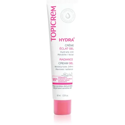 Topicrem Hydra+ Radiance Cream Gel rozjasňující gel krém 40 ml