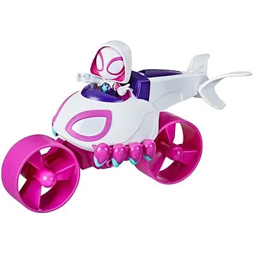Spidey a jeho úžasní přátelé - figurka s vozidlem Ghost Spider (ASSRT5010993860562b)