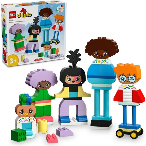 LEGO® DUPLO® 10423 Sestavitelní lidé s velkými emocemi