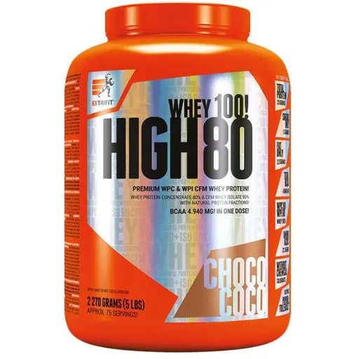 EXTRIFIT HIGH WHEY 80 2270 G Protein, , velikost 2,27 KG