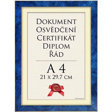 TRADAG Berlín modrý 21 x 29,7 - A4 (0811_2130B)