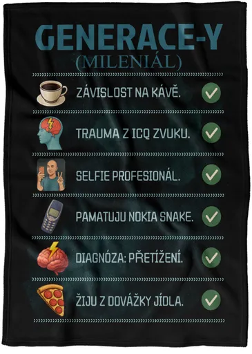 Deka Generace Y – nastavení (Podšití beránkem: NE)