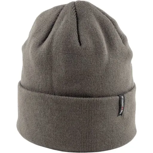Finmark WINTER HAT Zimní pletená čepice, tmavě šedá, velikost UNI