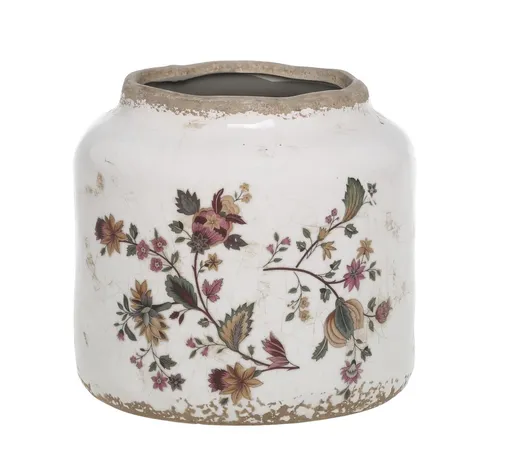 Keramický květináč / váza s květy Nancy - Ø 13*13 cm 65089719