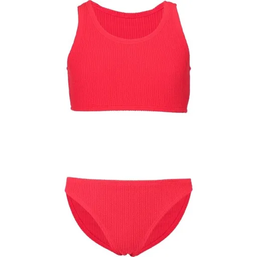 AQUOS MIMI Dívčí dvoudílné plavky, růžová, velikost 128-134