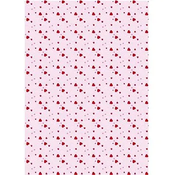 Optys 7577 - Papír A4 jednostranný, 170g, spirálky růžovo/červený (101311)