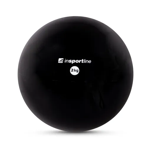 Jóga míč inSPORTline Yoga Ball 2 kg černá