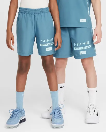 Nike Multi Big Kids Dri-Fit Woven Shorts S