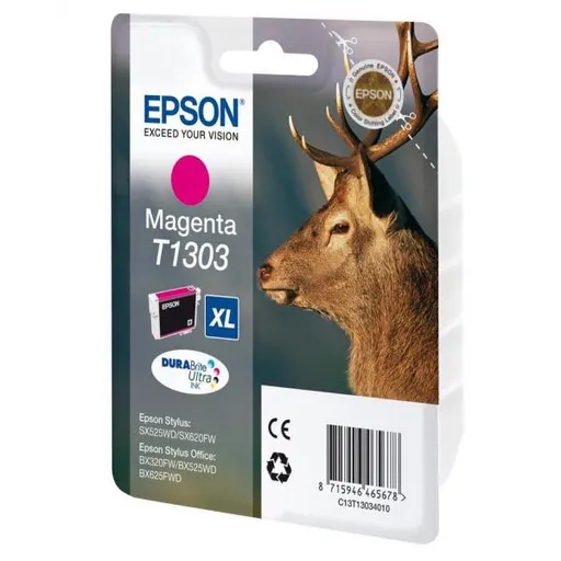 EPSON T1303 (C13T13034010) - originální cartridge, purpurová, 765 stran