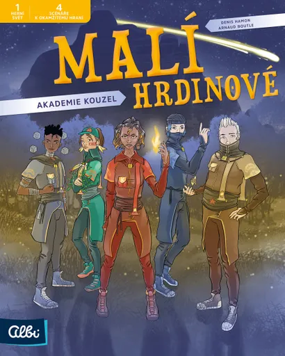 Kniha Malí hrdinové - Akademie kouzel