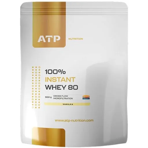 ATP NUTRITION 100% INSTANT WHEY 80 CFM 500 G VANILKA Syrovátkový protein, , velikost