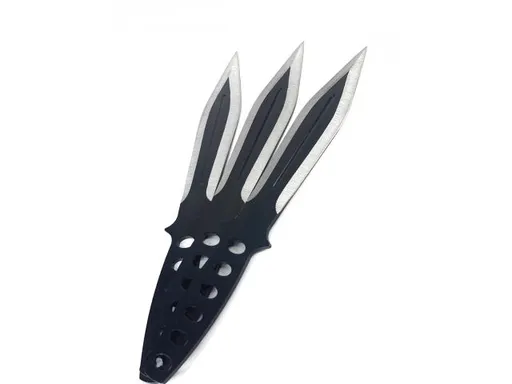 Sada vrhacích nožů VENGEANCE, s pouzdrem, 23 cm, 3 ks