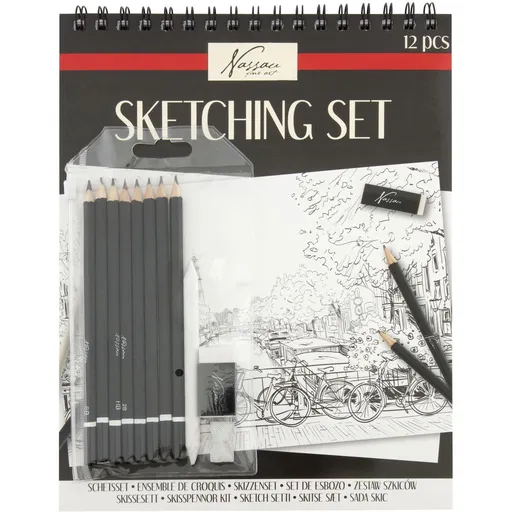 Skicovací sada - 12 ks