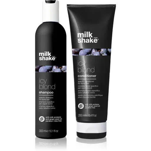 milk_shake® Icy Blond Duo Pack sada pro blond a melírované vlasy