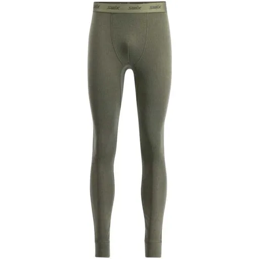 Swix RACEX MERINO Pánské funkční kalhoty, khaki, velikost