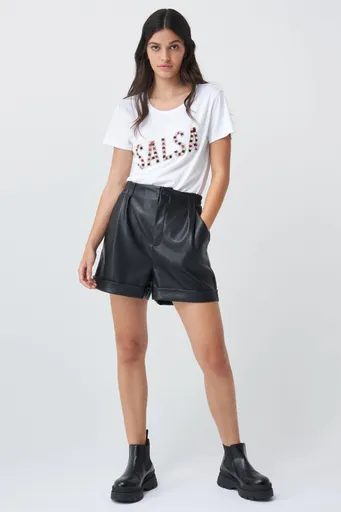 Salsa Jeans dámské bílé tričko 125409 M