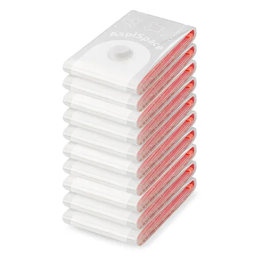 Sada 10 ks vakuových úložných pytlů Compactor Bag Aspispace M 70 l