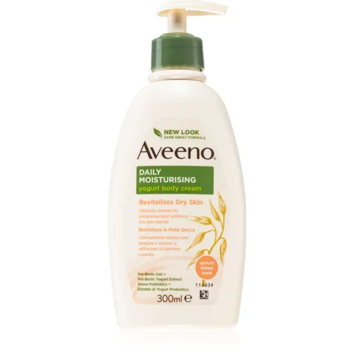 Aveeno Daily Moisturising Yoghurt body cream vyživující tělové mléko Apricot