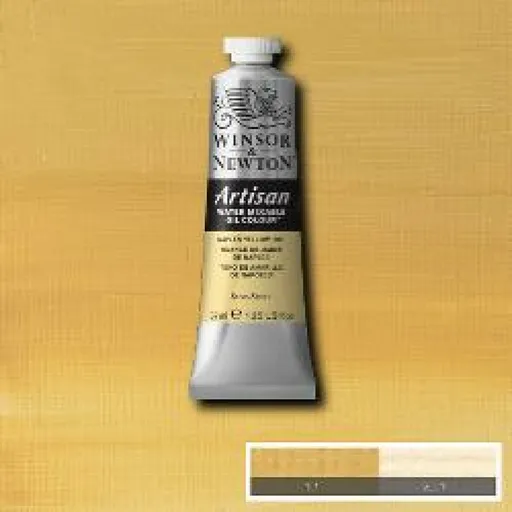 Vodou ředitelná olejová barva Artisan 37ml – 422 naples yellow hue