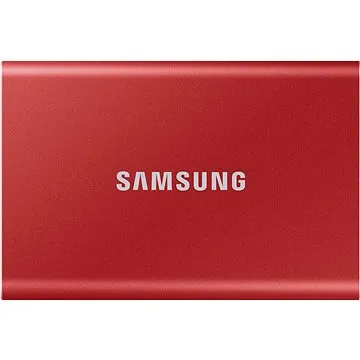 Samsung Portable SSD T7 500GB červený (MU-PC500R/WW)