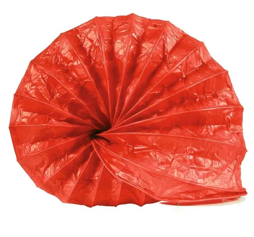 Papírová stolní lampa noční červená 40W Šnek