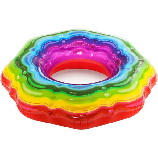 Bestway RAINBOW RIBBON TUBE Nafukovací kruh, červená, velikost
