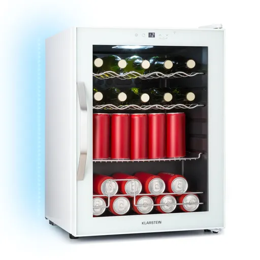 Klarstein Chytrá chladnička Coachella 60 Smart, Wi-Fi, LED, 3 police, Podsvícení, EEK E