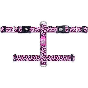 Max & Molly H Postroj, Leopard Pink, Velikost L (4897039634322)