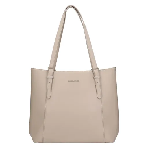 Elegantní dámská kabelka David Jones Oxford - béžovo-šedá