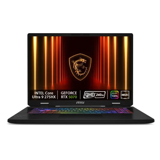 MSI Crosshair 17 HX AI D2XWGKG-039CZ/Core Ultra 9 275HX/32GB/2TB SSD/RTX 5070, 8GB/17