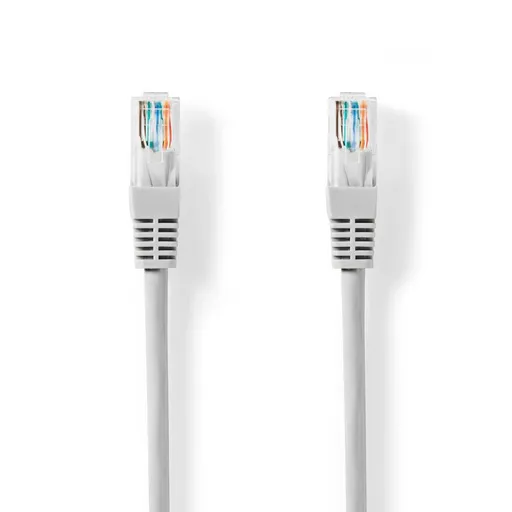 Nedis CCGT85100GY100 - Síťový Kabel Cat 5e UTP | RJ45 (8P8C) Zástrčka – RJ45 (8P8C) Zástrčka | 10 m | Šedý