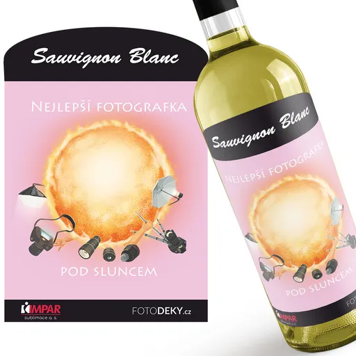 Víno Nejlepší fotografka pod sluncem (Druh Vína: Bílé víno)
