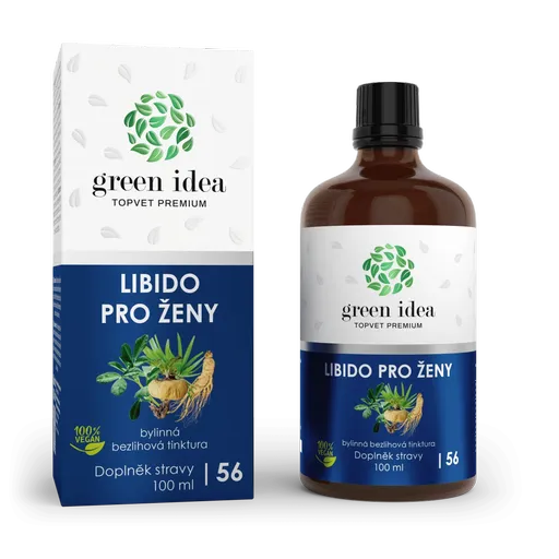 Libido pro ženy - bezlihová tinktura 100 ml - Green idea