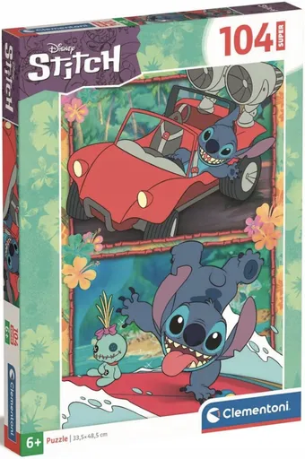 Puzzle Super: Stitch 104 dílků