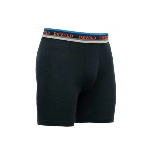 Devold LAUPAREN MERINO 190 Pánské merino boxerky, černá, velikost