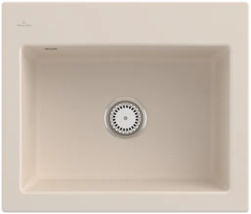 Keramický dřez Villeroy & Boch Subway 60 S, 330901FU, Ivory 330901FU