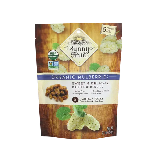 Sunny Fruit BIO Moruše sušené na slunci 5x30 g