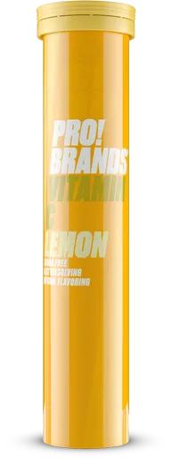 PRO!BRANDS Vitamin C citron 20 šumivých tablet