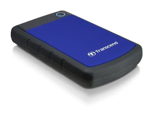 TRANSCEND externí HDD 2, 5" USB 3.0 StoreJet 25H3B, 4TB, Blue (nárazuvzdorný)
