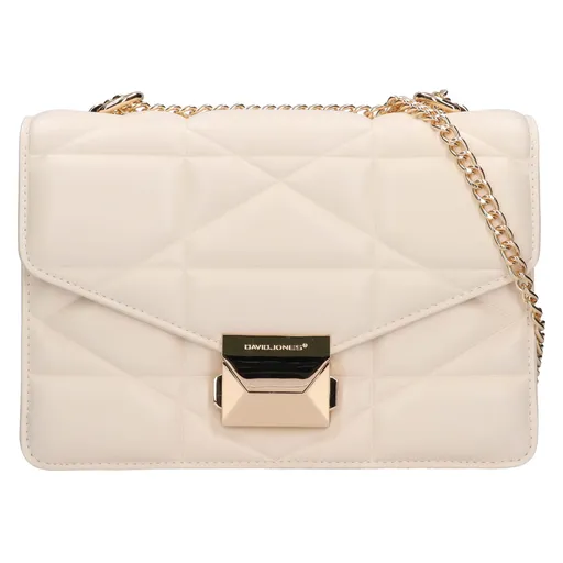 Dámská crossbody kabelka David Jones Montse - krémová